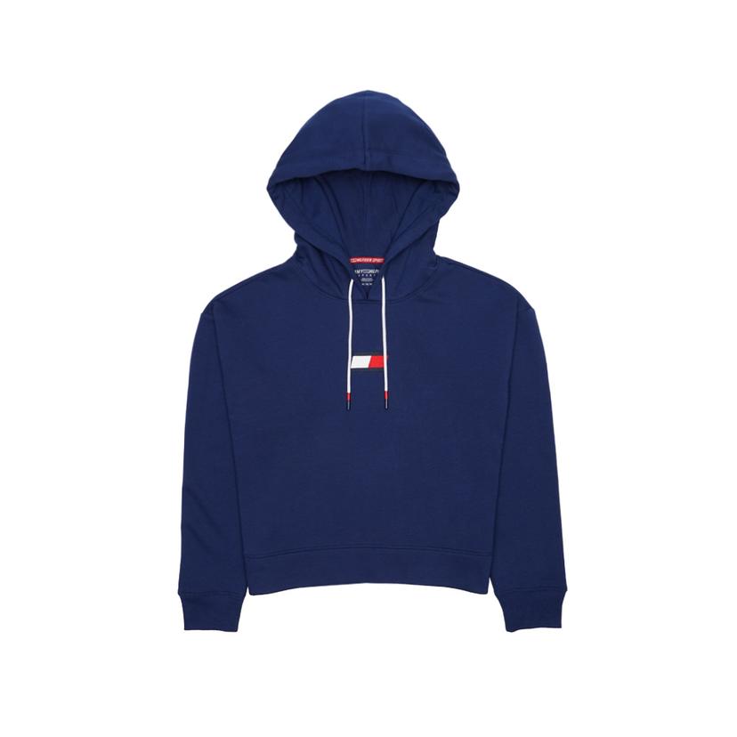 타미힐피거 L/S 드롭 숄더 후드티 딥블루 TP2T0123-DBL