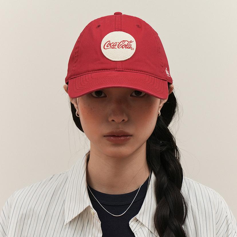 [아메리칸니들] COCA-COLA CIRCLE MARK ARCHIVE CAP - DARK RED