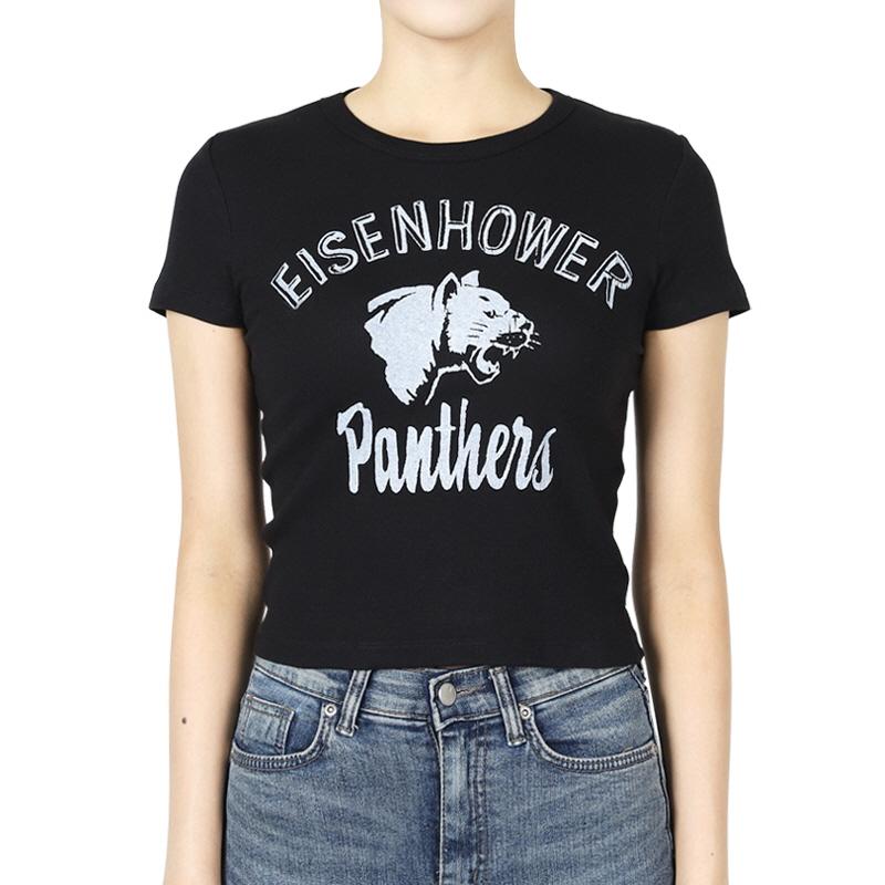 디몬트 와일드동키 여성 아이젠하워 반팔(블랙) TC-EISENHOWER
