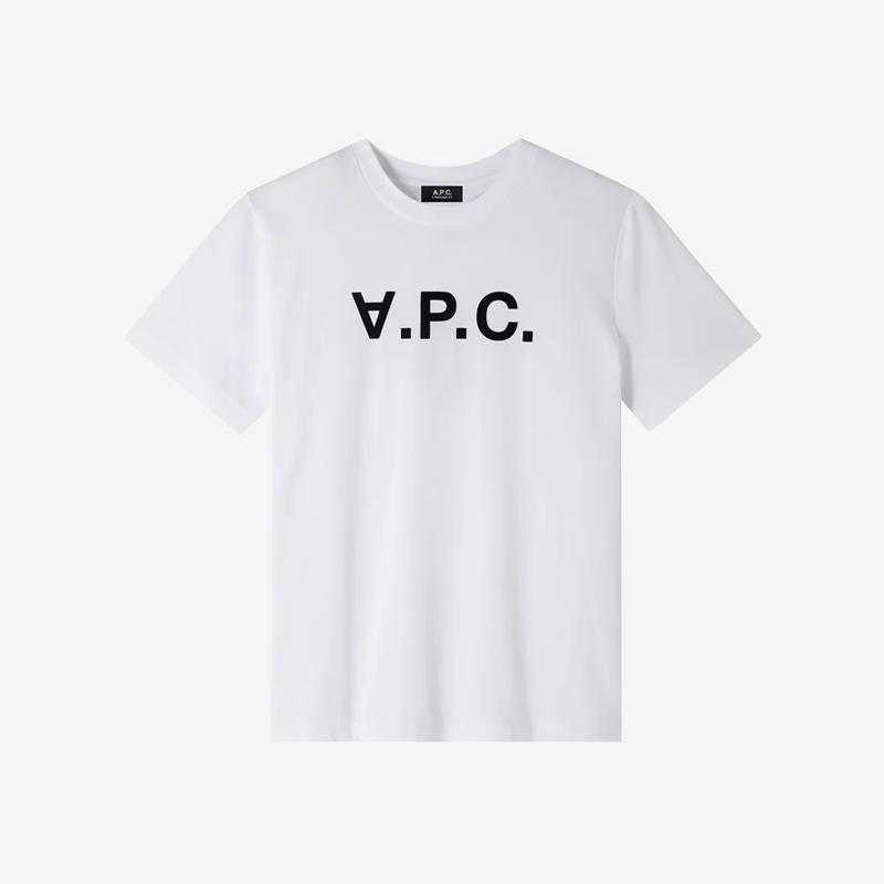 아페쎄 스탠다드 그랜드 VPC 로고 반팔티셔츠 (화이트) COHBM M26384 TAE