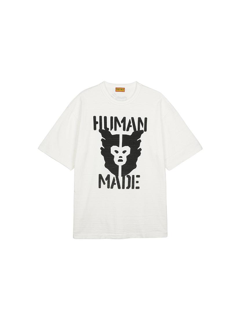 휴먼메이드 남여공용 그래픽 티셔츠 화이트 HM29TE009