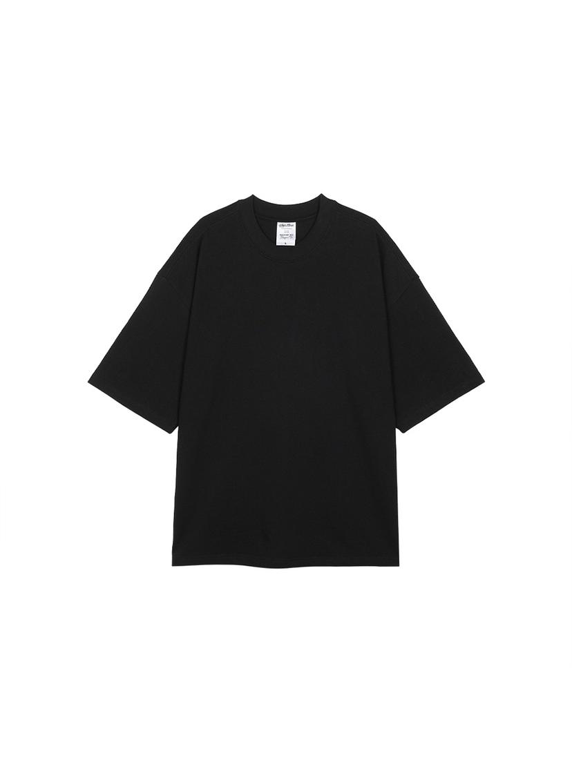 샤카웨어 9.0 OZ 가먼트 다이 디자이너 티 반팔 블랙 GDN02