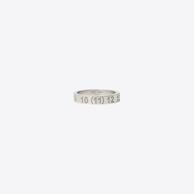 메종마르지엘라 로고 뉴메리컬 링 반지 (실버) SI8UQ0001 SV0129 951