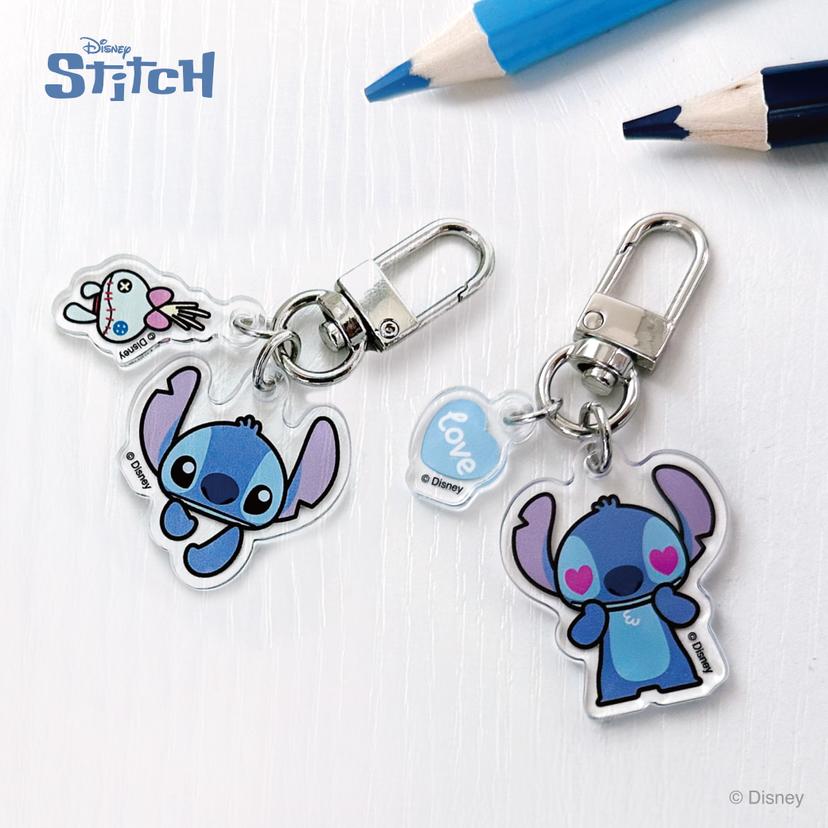 디즈니 스티치_아크릴 키링 세트