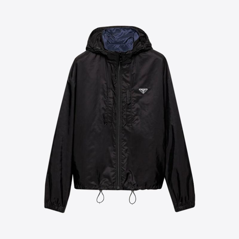 프라다 남성 리버시블 리나일론 자켓 (블랙블루) SGC603 1WQ9 F0D9M