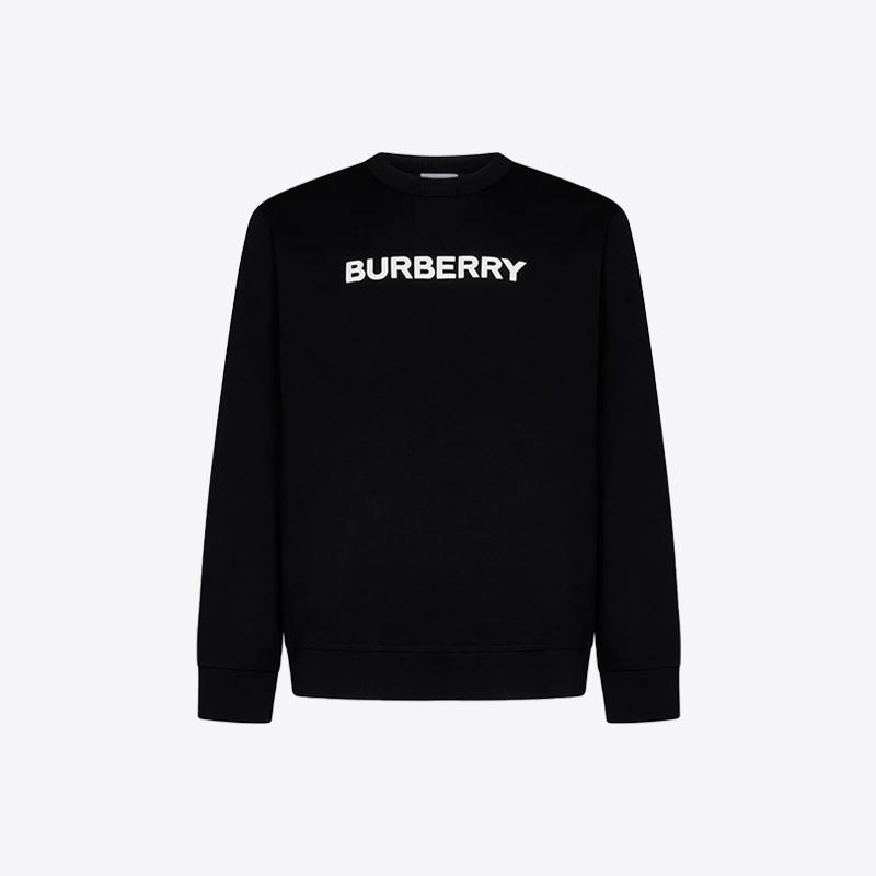 버버리 남성 로고 프린트 스웨트셔츠 맨투맨 (블랙) 8083142