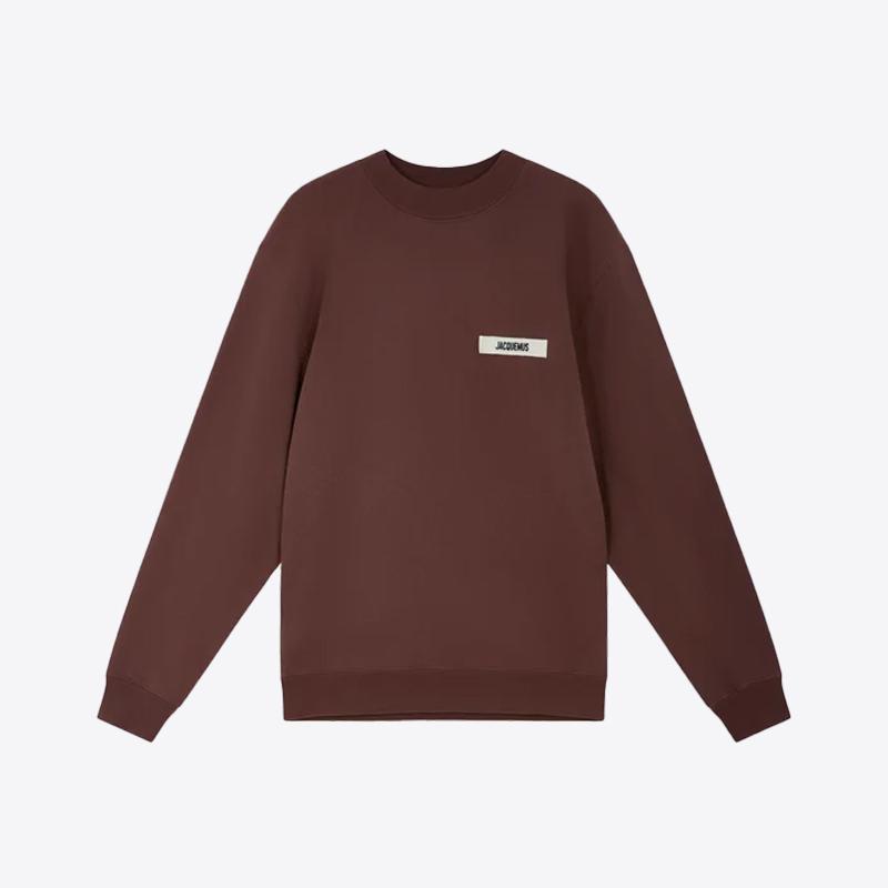 자크뮈스 남성 로고 그로그랭 맨투맨 (브라운) SSM00206AJ00126 880