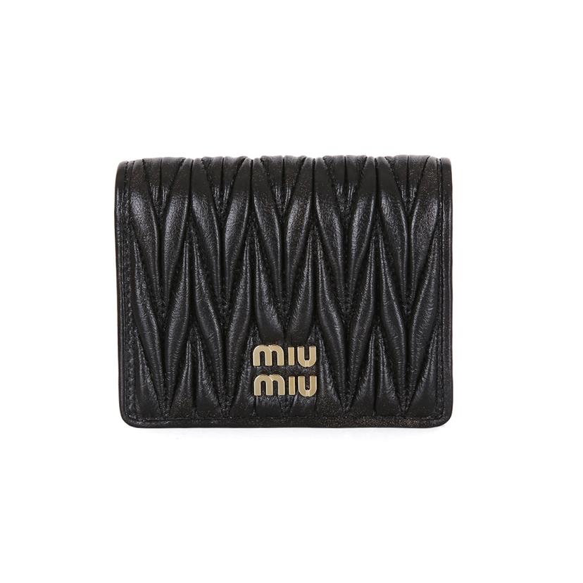 [국내/당일]25FW 5MV204 AF6Q F0201 미우미우 스몰 빈티지 이팩트 레더 지갑