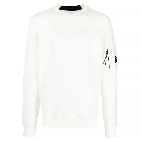 25FW CP컴퍼니 렌즈 맨투맨 RCCMSS713A 103 화이트