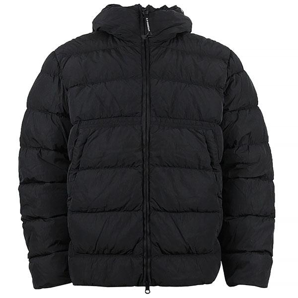 25FW CP컴퍼니 크롬 R 고글 다운패딩 19CMOW011A 블랙