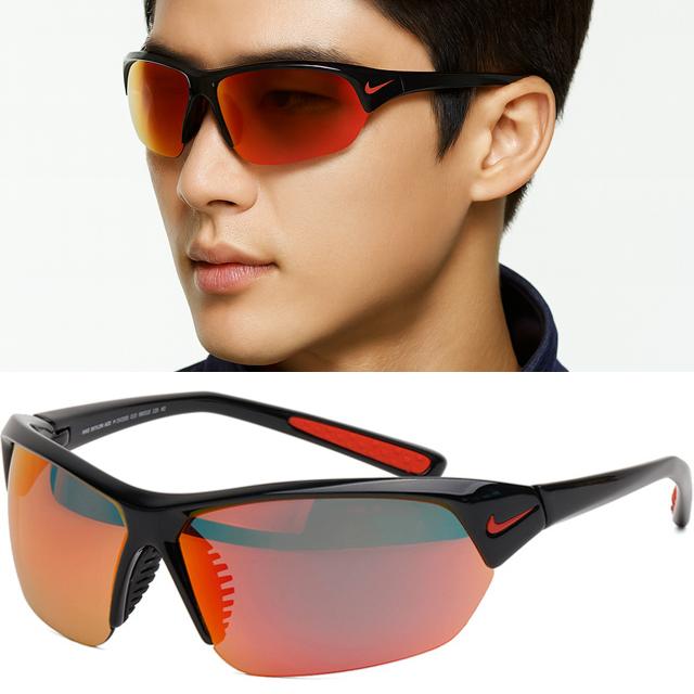 나이키 선글라스 DV2163 010 스카이론 에이스 M 레드 미러 스포츠 고글 야구 골프