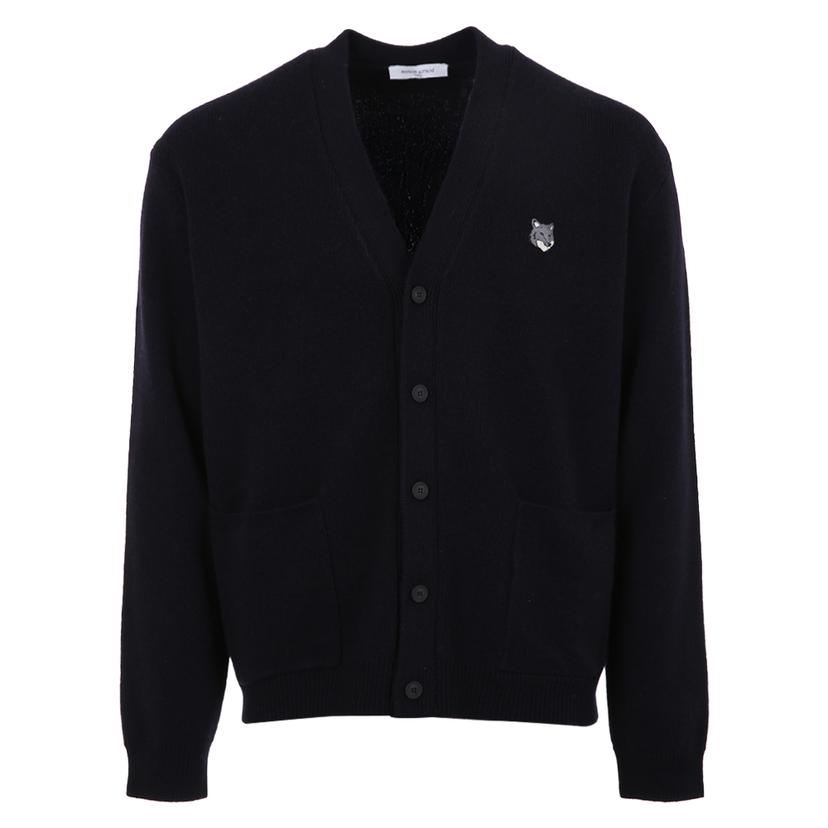 [국내/당일]25FW PM00510KT1180 0413 메종키츠네 폭스 헤드 밀라노 가디건