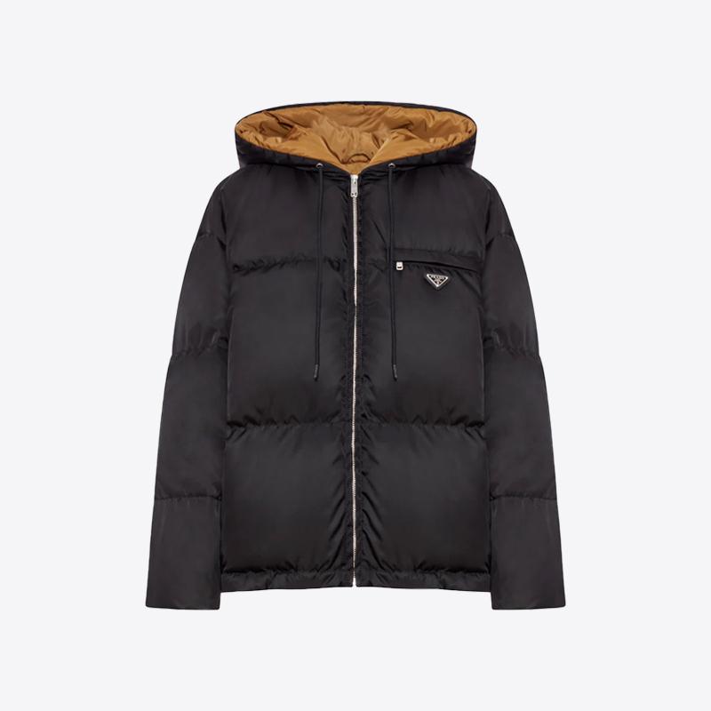 프라다 여성 리나일론 패딩 다운 자켓 (블랙) 29B408 1WQ8 F0002