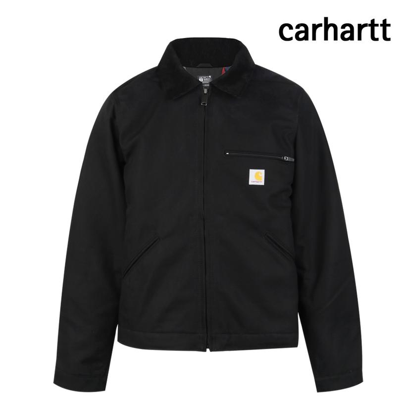 칼하트 자켓 블랭킷 라인드 릴렉스드 핏 덕 디트로이트 블랙 103828-BK