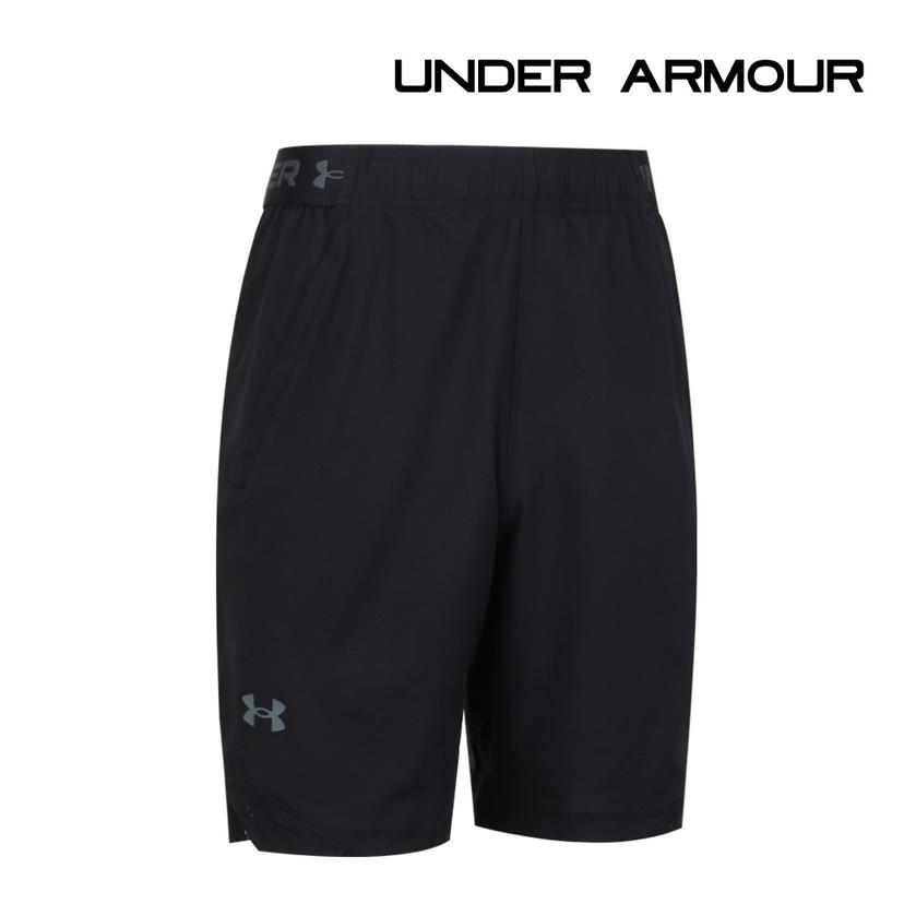 언더아머 반바지 배니시 우븐 8인치 쇼츠 남성 블랙 1370382-001