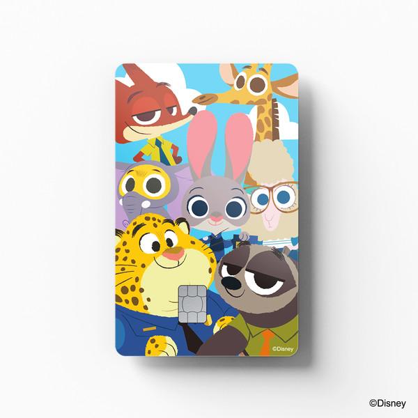 [고스티] 주토피아 - 주토피아 프렌즈 카드커버