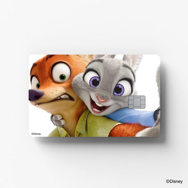 [고스티] 주토피아 - 닉, 주디 - 셀카 카드커버