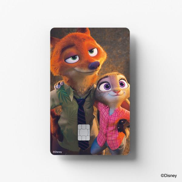 [고스티] 주토피아 - 닉, 주디 - 환상의 파트너 카드커버