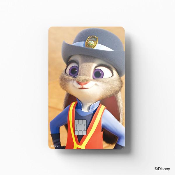 [고스티] 주토피아 - 주디 - 교통경찰 카드커버