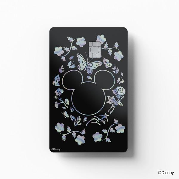 [고스티] 미키와 친구들 - 미키 - 나전칠기 쓰리서클 카드커버