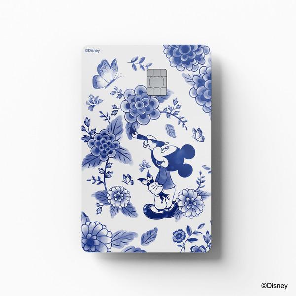 [고스티] 미키와 친구들 - 미키 - 청화백자 카드커버