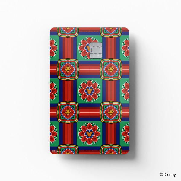 [고스티] 미키와 친구들 - 단청 패턴 카드커버