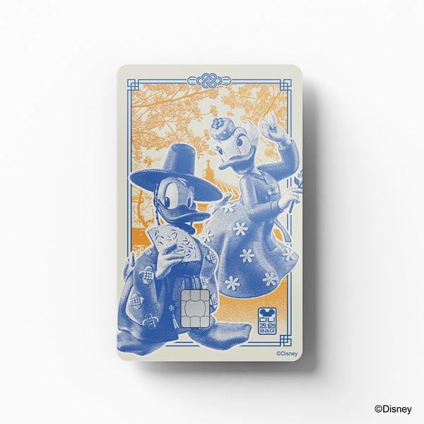 [고스티] 미키와 친구들 - 도널드&데이지 - 꽃놀이 카드커버