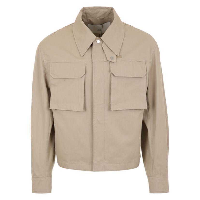 [국내/당일]25FW UJK846 CO0132 229 아미 코튼 개버딘 워커 베이지 자켓