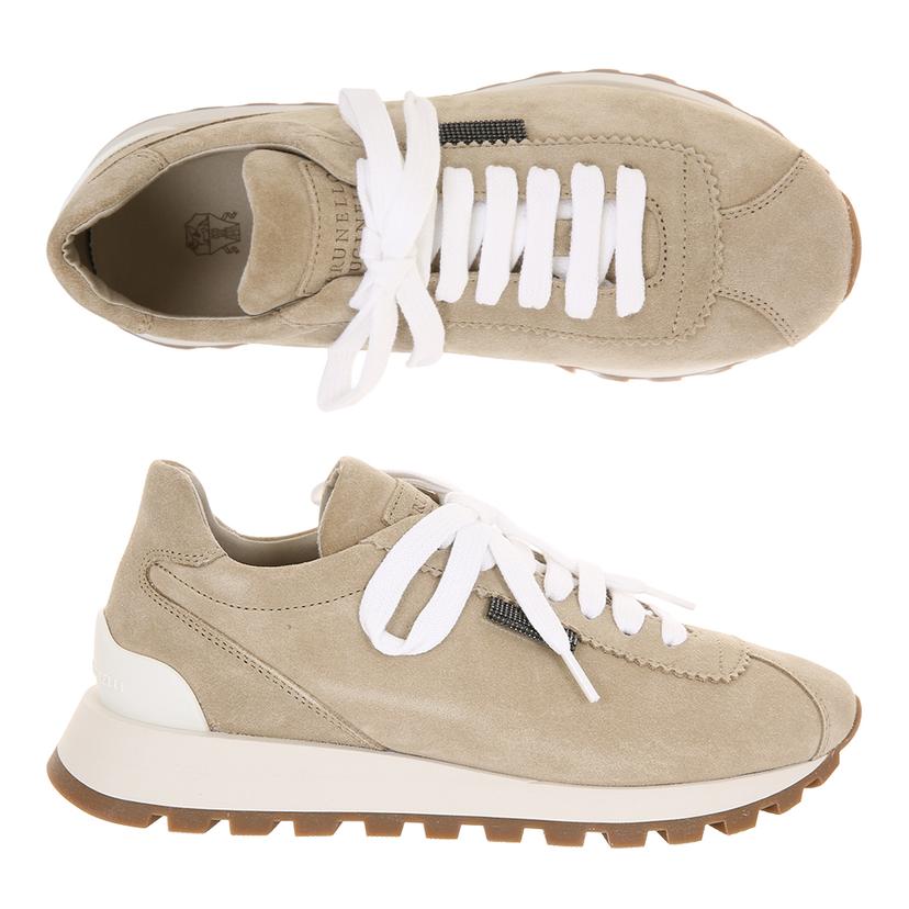 [국내/당일]25FW MZSFG2110 C4180 브루넬로쿠치넬리 여성 스웨이드 스니커즈