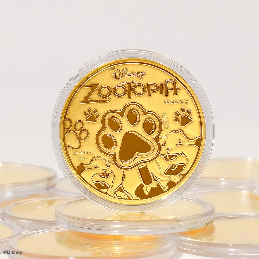 골드팡 24k 주토피아 팝시클 발바닥 순금코인 0.2g