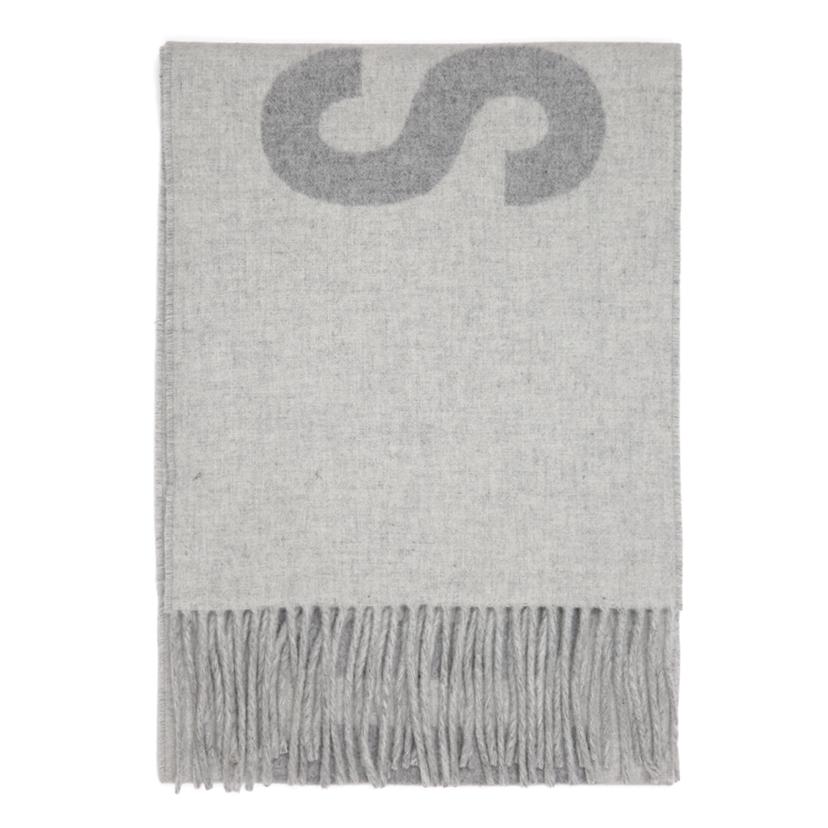 [국내/당일]25FW ACU00435AOT4001 950 자크뮈스 로고 울 프린지 머플러