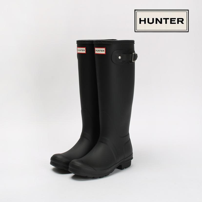 헌터 레인부츠 오리지널 톨 여성 장화 블랙 WFT1000RMA-BLK