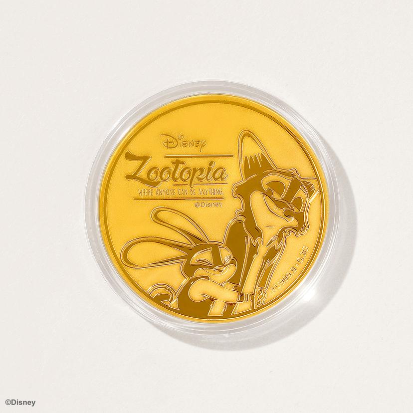 골드팡 24k 주토피아 닉&주디 캐릭터 순금코인0.1g