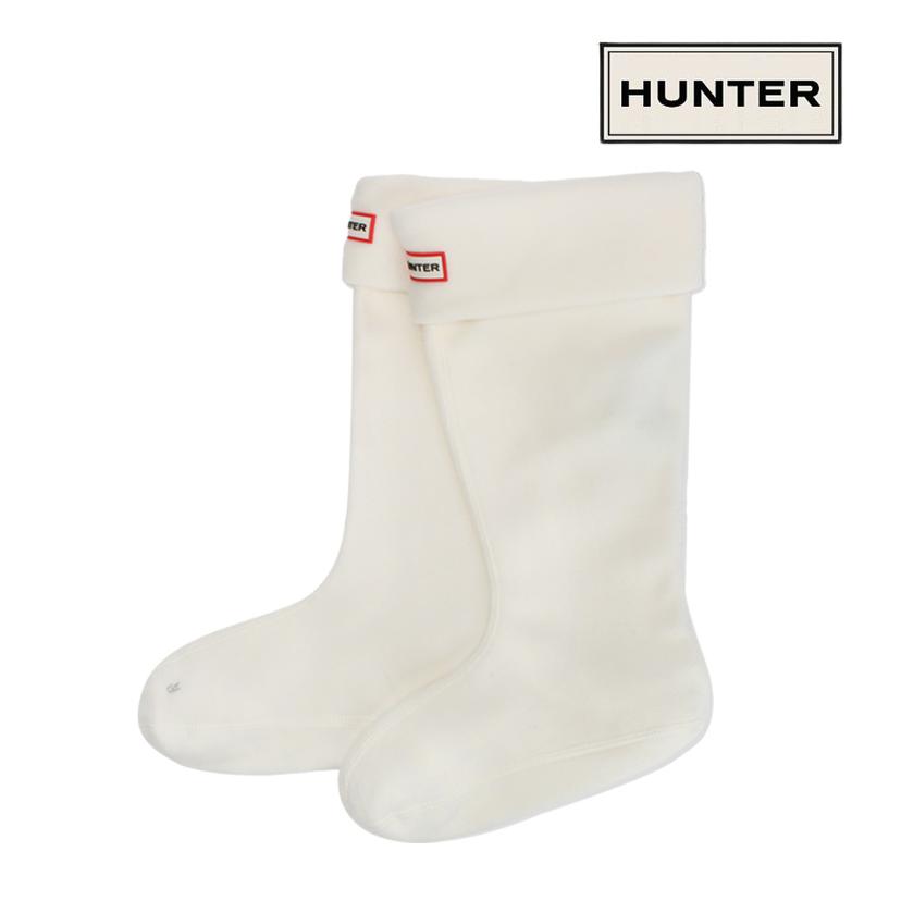 헌터 양말 플리스 톨 부츠 삭스 화이트 HXRU0025251-HWT