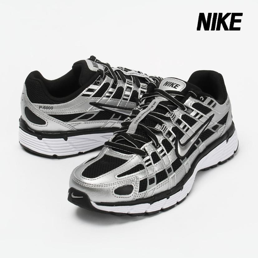 나이키 운동화 P-6000 남녀공용 런닝화 실버 블랙 BV1021-013