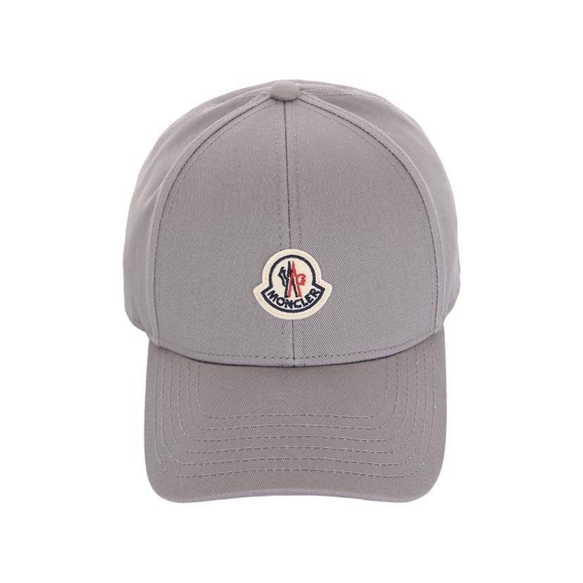 [국내/당일]25FW 3B00043 04863 932 몽클레어 로고 패치 개버딘 그레이 볼캡
