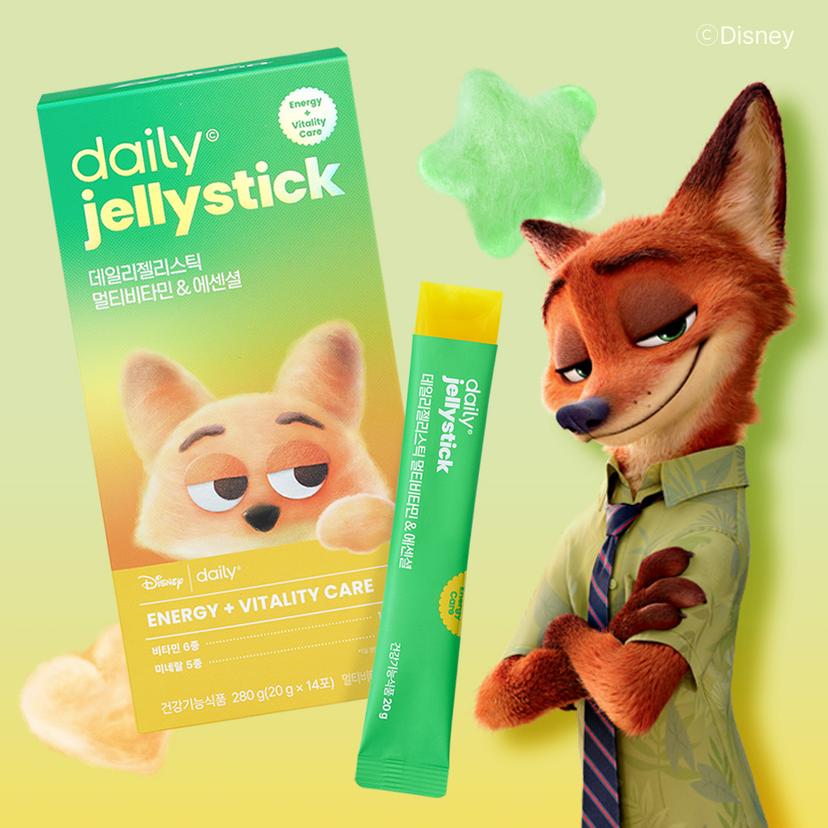 주토피아 데일리 젤리스틱 멀티비타민 & 에센셜
