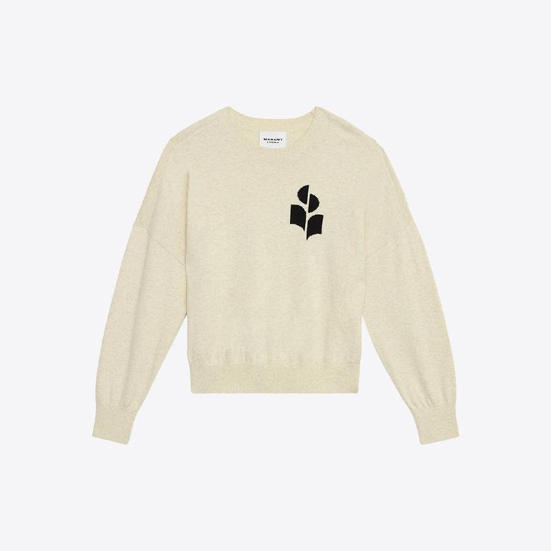 이자벨마랑 여성 마리산스 울 니트 (라이트그레이) PU0053FA A1X05E 02LY