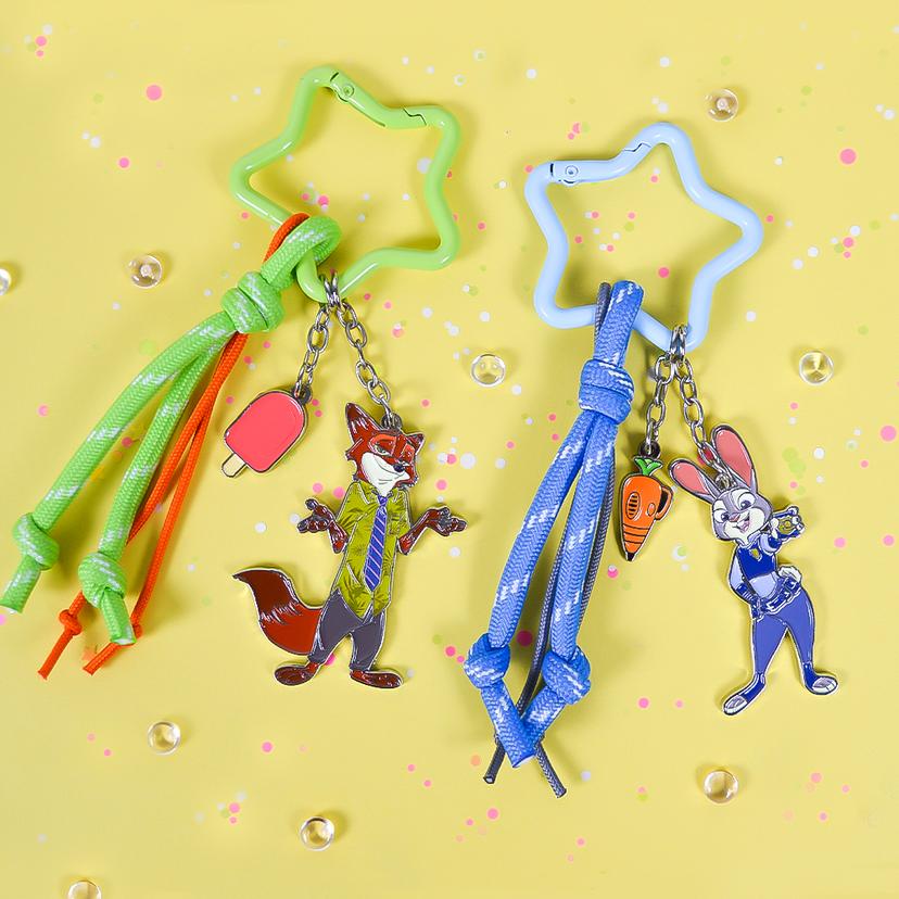 주토피아 스트랩 카라비너 키링