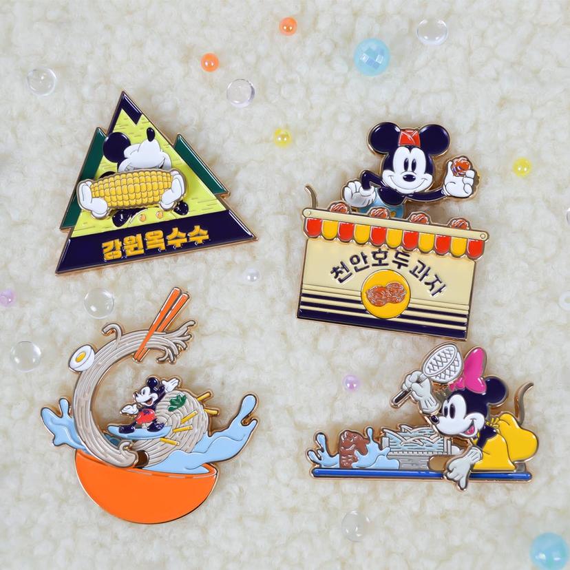 미키와 친구들 K-FOOD 무빙뱃지