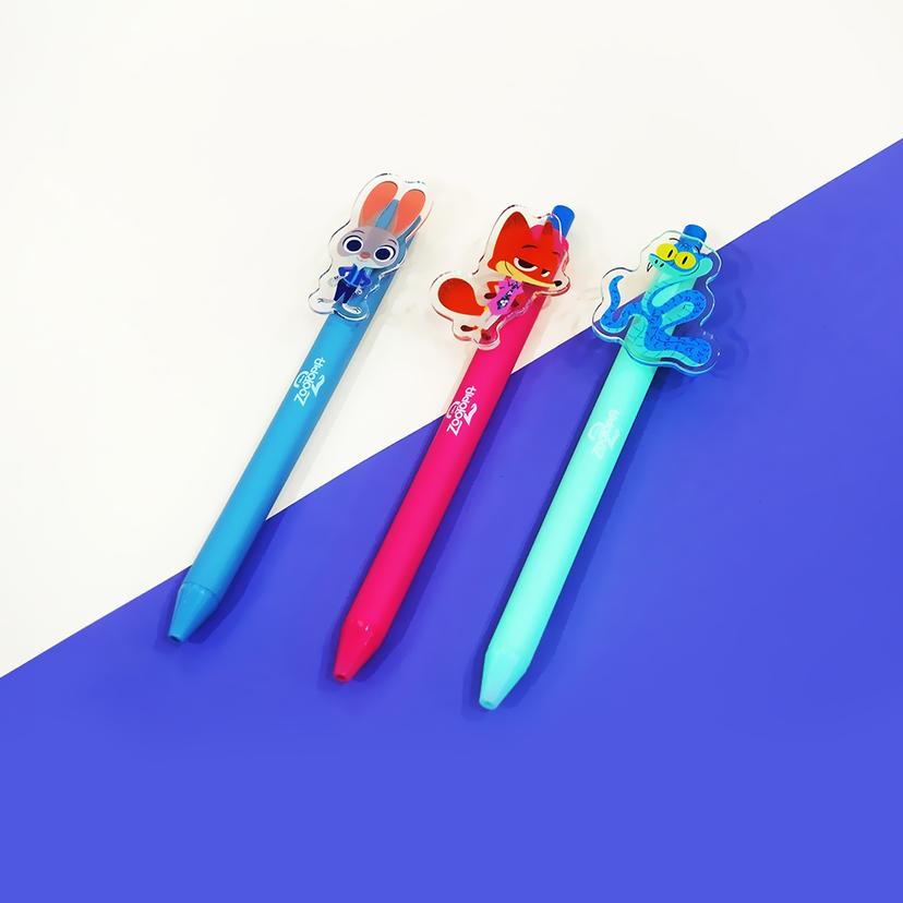 주토피아2_젤펜세트(3pcs)