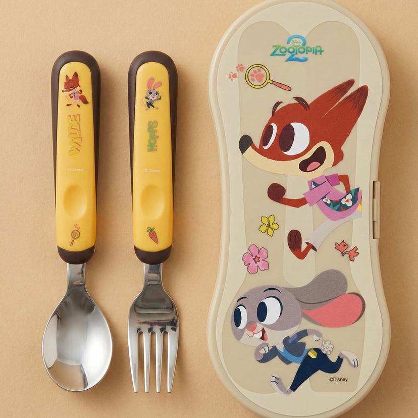 릴팡 주토피아2 더블컬러 큐티스푼포크케이스세트 / ZT9207