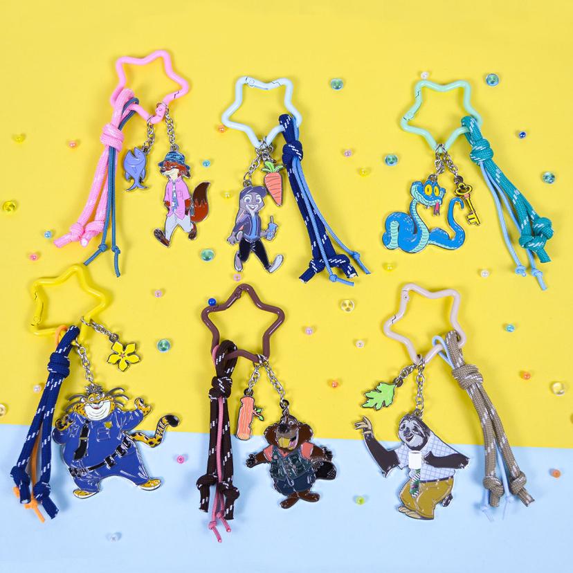 디즈니 주토피아2 스트랩 카라비너 키링