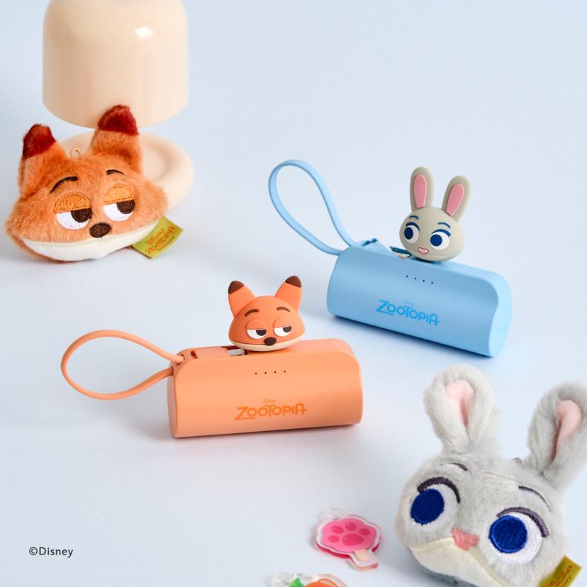 주토피아 피규어 도킹형 보조배터리 5000mAh