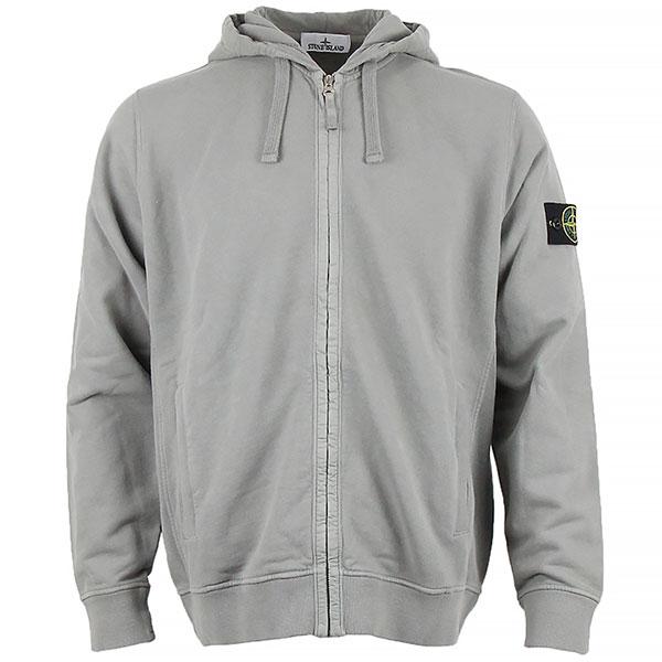 25FW 스톤아일랜드 기모 후드 집업 K2S156100067 S0A20 V006B 시멘트