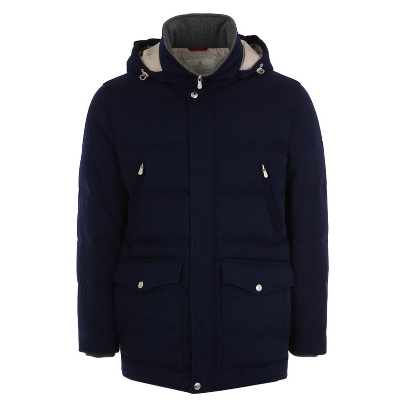 [국내/당일]25FW MM4701823 COU71 브루넬로쿠치넬리 멤브레인 울 다운 자켓