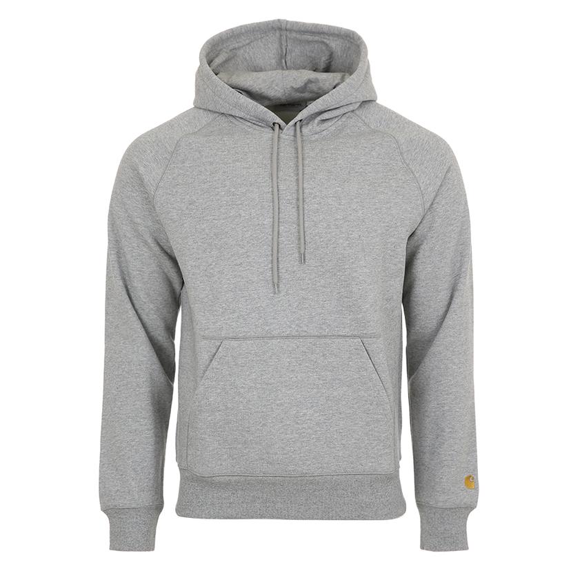 [국내/당일]25FW I033661 00M XX 칼하트 CHASE 체이스 그레이 헤더 후드티