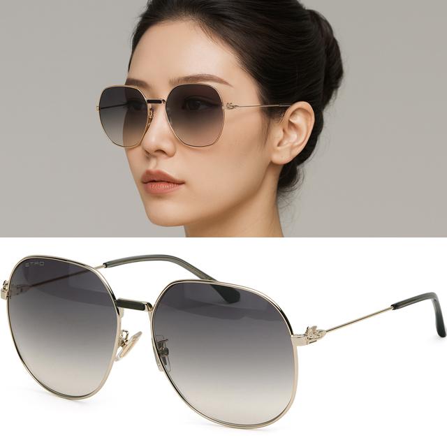 에트로 선글라스 ETRO0060 F S J5G9O 아시안핏 명품 오버핏 금테 남자 여자