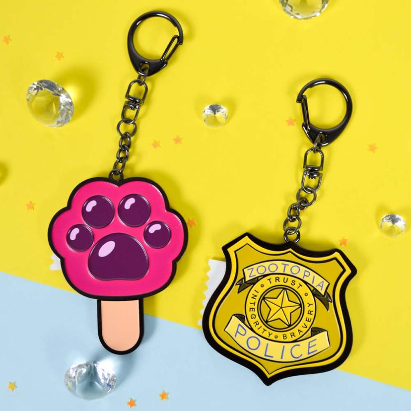 주토피아 필름 키링