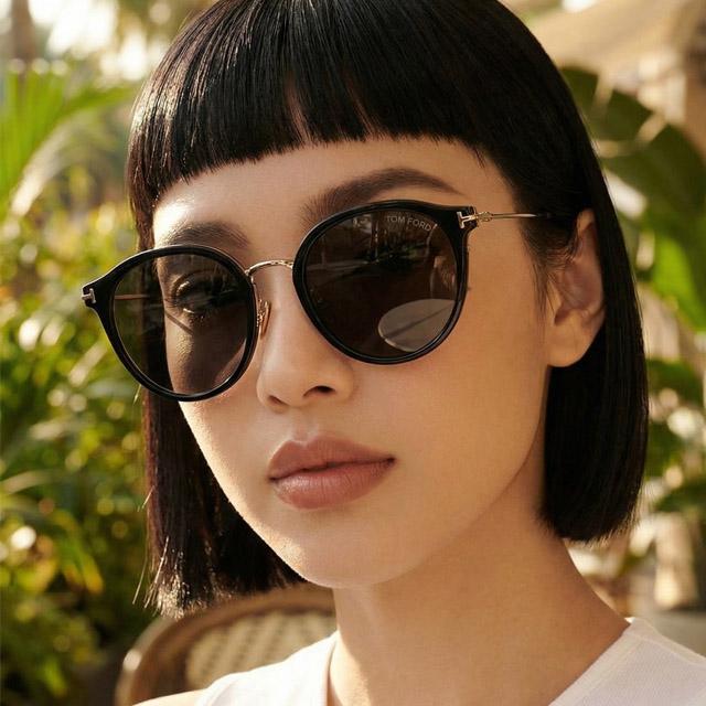 톰포드 선글라스 TF1143 K 01A  남자 여자 명품 패션 아시안핏 라운드 뿔테